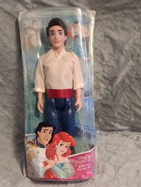 2017 Disney Prince Eric Doll with Red Sash and Blue Pants
